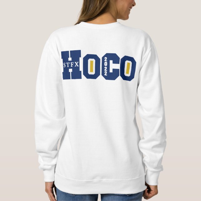 Merch Stfx Hoco 2022  Sweatshirt (Rückseite)