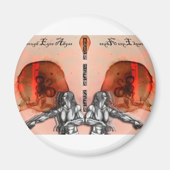 Merch "Through Eyes Abyss" Magnet (Vorne)