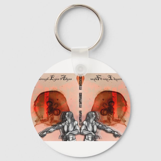 Merch "Through Eyes Abyss" Schlüsselanhänger (Vorderseite)