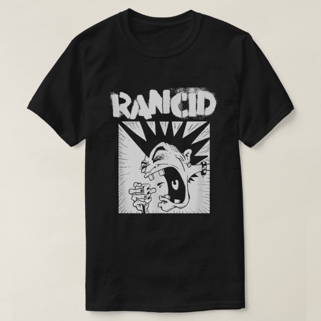 Merchandise Rancid Microphone Essenzieller T - Shi T-Shirt (Design vorne)