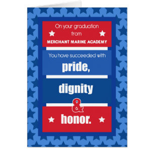 Merchant Marine Academy Abschluss Glückwünsche