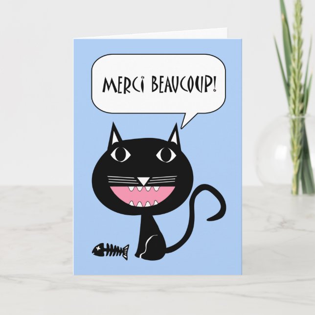 Merci Beaucoup, Danke für das Abendessen auf Franz (Vorderseite)