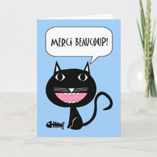 Merci Beaucoup, Danke für das Abendessen auf Franz