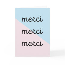 Merci Danke-Card