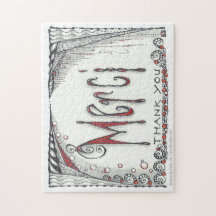 "Merci - danke" Laubsäge 8x10 oder 11x14