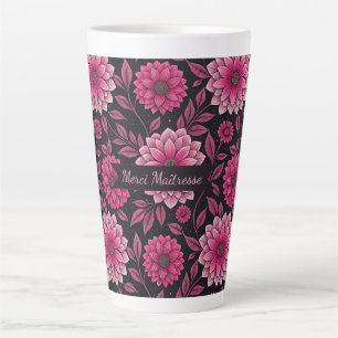 Merci Maîtresse – Floral Élégant Milchtasse