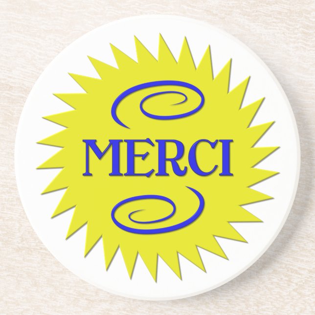 Merci Untersetzer (Vorne)