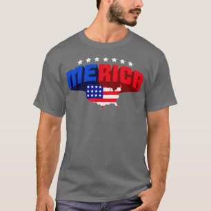 Mercia USA 4. Juli US Independence Day T-Shirt