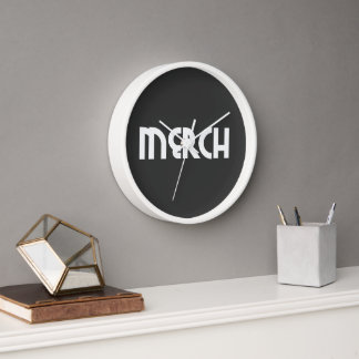 Merck Wall Clock Uhr