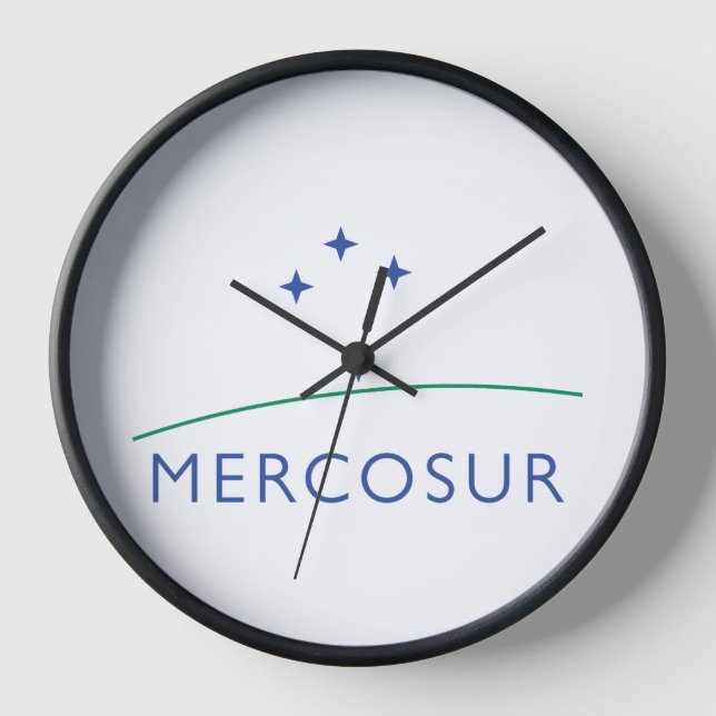 Mercosur Uhr (Vorderseite)
