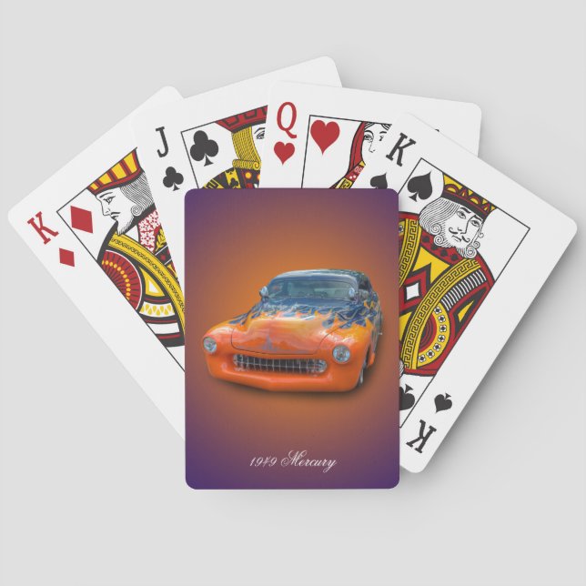 MERCURY 1949 SPIELKARTEN (Rückseite)