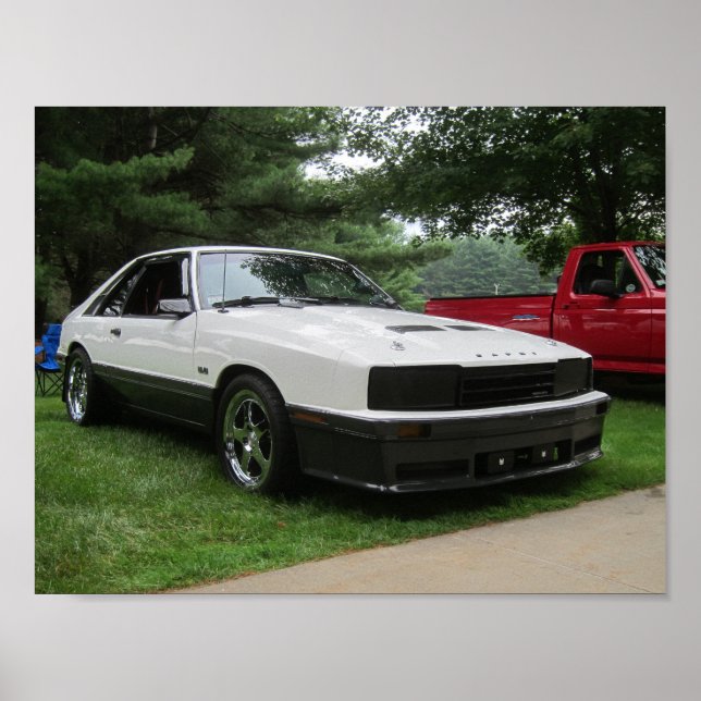 Mercury Capri Poster der 1980er Jahre (Vorne)