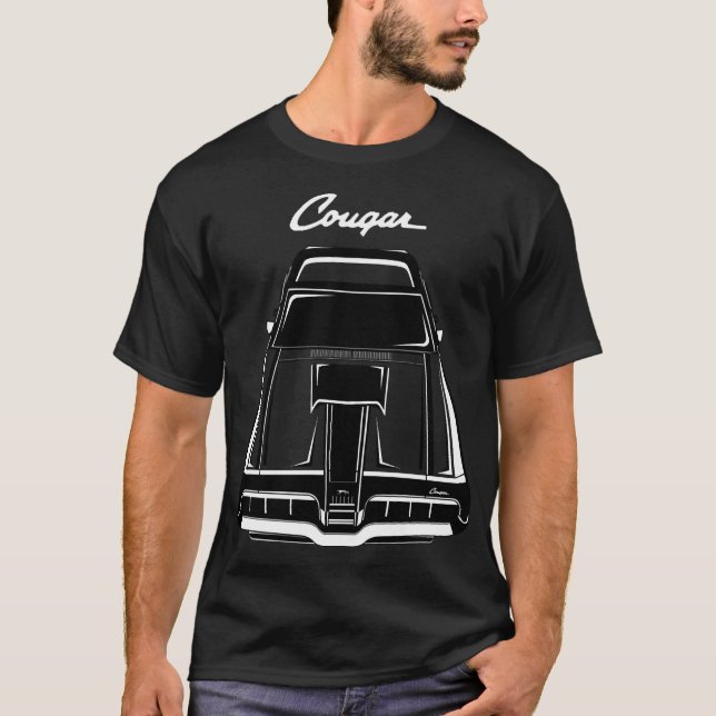 Mercury Cougar 1970 T - Shirt (Vorderseite)