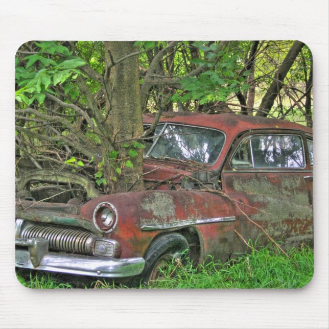 Mercury-Mausunterlage 1950 Mousepad (Vorne)