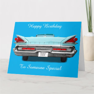 Mercury Monterey 1959 Karte