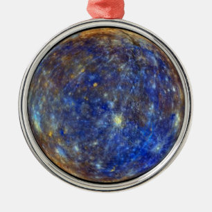 Mercury Silbernes Ornament