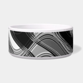 Mercury-u. Sable-Keramik-Haustier-Schüssel durch Napf