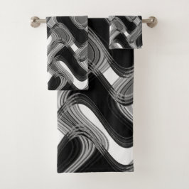 Mercury-u. Sable-Tuch-Set durch Künstler C.L. Badhandtuch Set