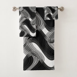 Mercury-u. Sable-Tuch-Set durch Künstler C.L. Badhandtuch Set