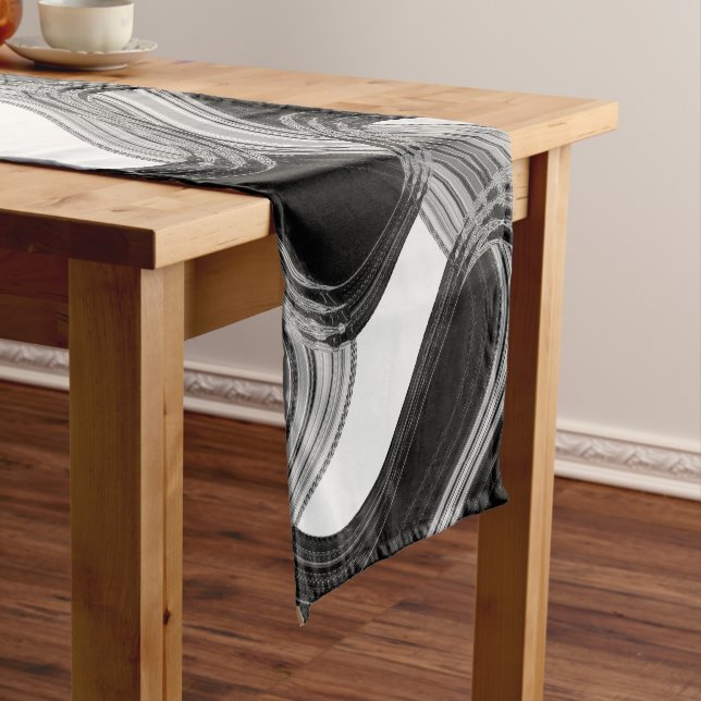 Mercury u. Zobel-Tabellen-Läufer durch Künstler Kurzer Tischläufer (Beispiel)