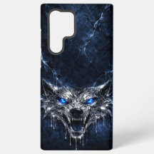 Mercury Wolf Blue Sapphire Augen Glazial