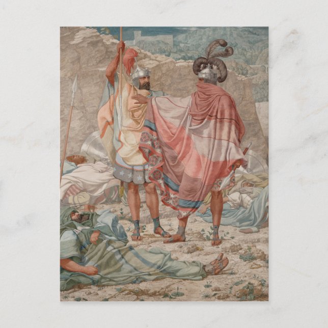 Mercy: David Spareth Saul's Life, 1854 Postkarte (Vorderseite)