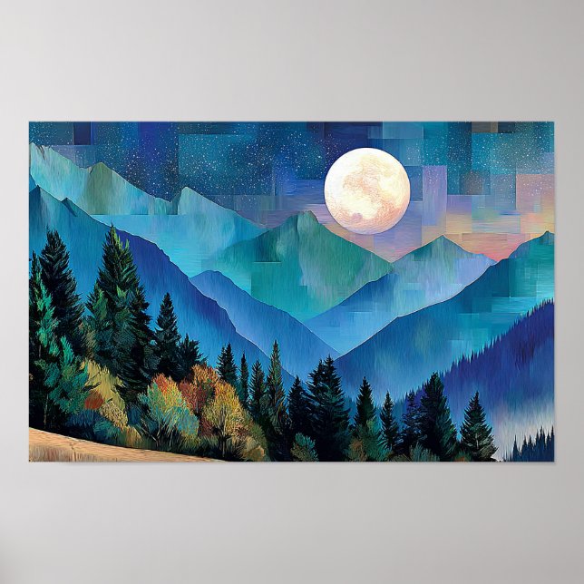 Mercy in the Night Sky Poster (Vorne)