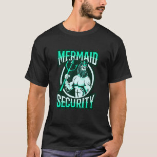 Merdaddy Sicherheits-Meerjungfrauen-Mann Meerjungf T-Shirt
