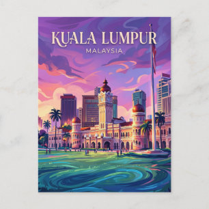 Merdeka-Platz Malaysia Postkarte