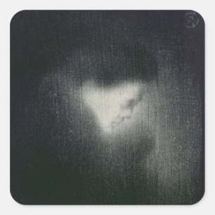 Mere, 1899 quadratischer aufkleber