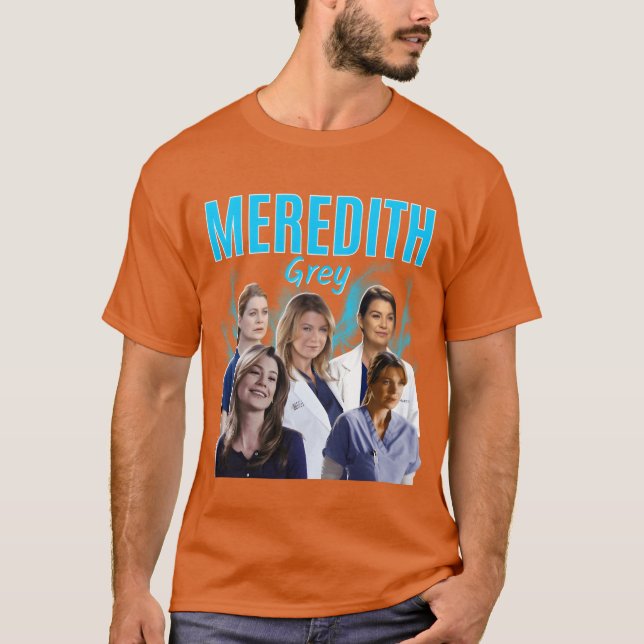 Meredith grey 90sshirt family T-Shirt (Vorderseite)