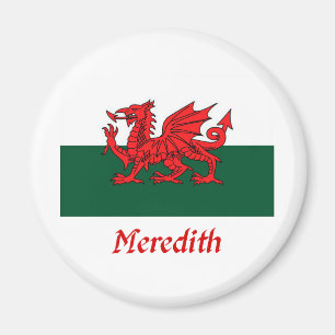 Meredith Waliser Flagge Magnet