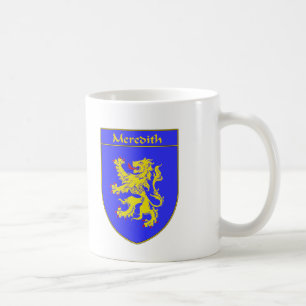 Meredith Wappen/Familienwappen Tasse