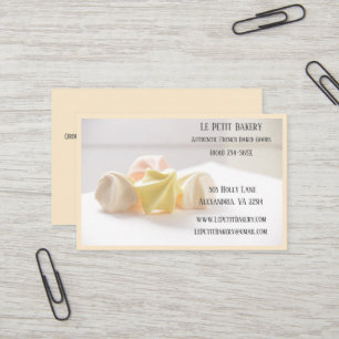 Merengue Bäckerei Bäckerei Konditorei Koch Visitenkarte