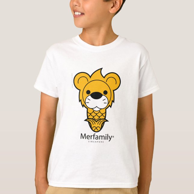 "Merfamily®" SINGAPORE T-Shirt (Vorderseite)