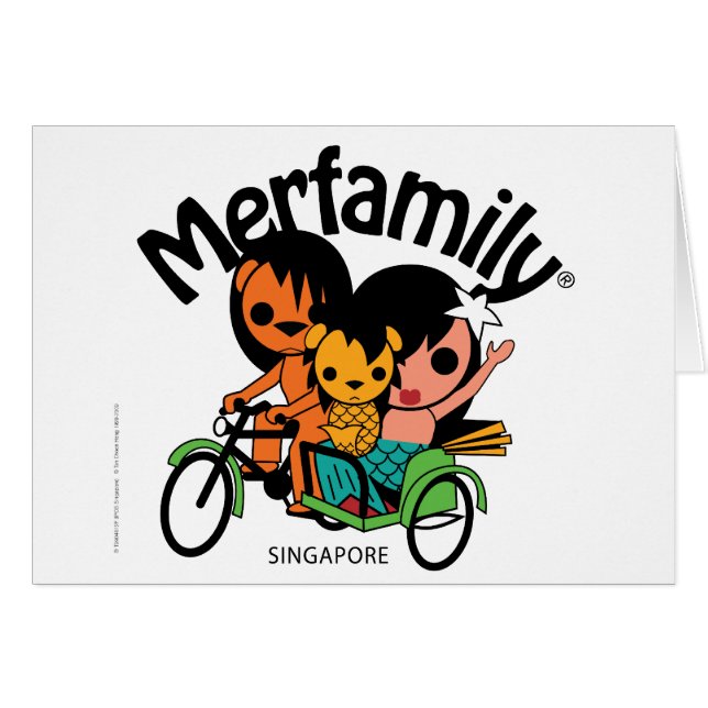 MERFAMILY® Singapore Trishaw (Vorderseite (Horizontal))