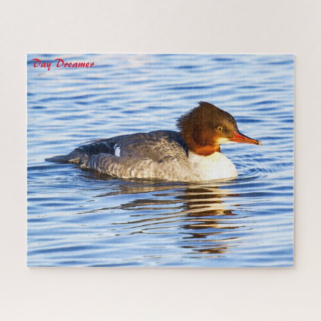 Merganser Duck Puzzle (Horizontal)
