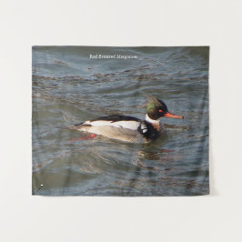 Merganser-Tapisserie Wandteppich