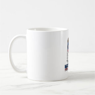 Meri-Caw Patriotischer Adler Vintage Gravur Shirt_ Kaffeetasse