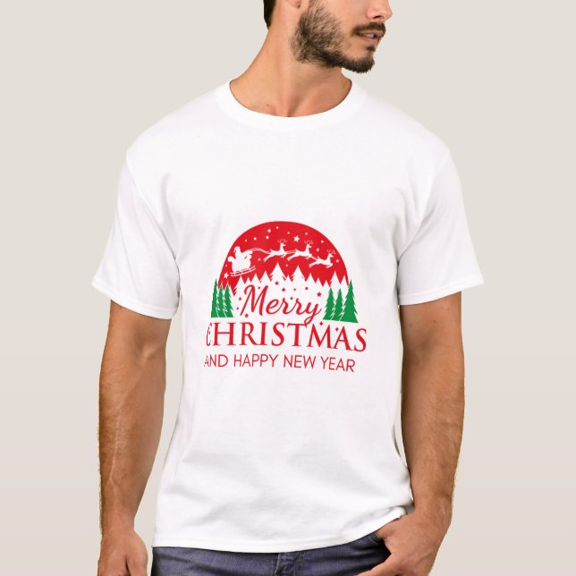 Meri Christmas T-Shirt (Vorderseite)