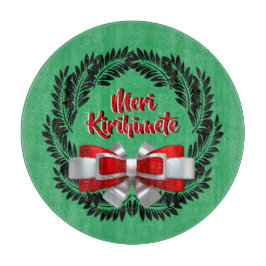 Meri Kirihimete Maori zu frohen Weihnachten Schneidebrett
