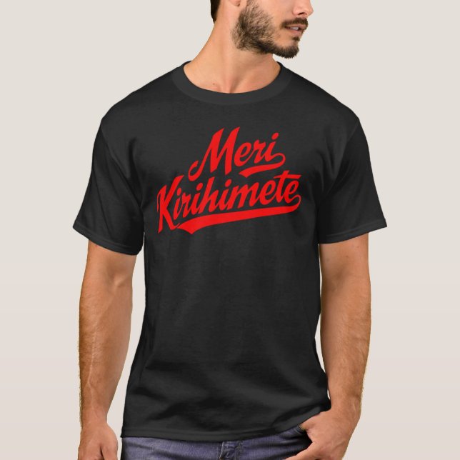 Meri Kirihimete T - Shirt (Vorderseite)