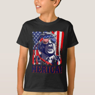 Merica 4. Juli Amerikanische Flagge Murica merica  T-Shirt