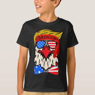 Merica Adler 4. Juli Unabhängigkeitstag Amerikaner T-Shirt