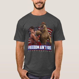 Merica Bear's KO for Liberty USA Freedom T-Shirt