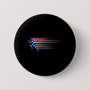 ‚merica Gorilla Flag Sungles Lustig Patriotisch Button