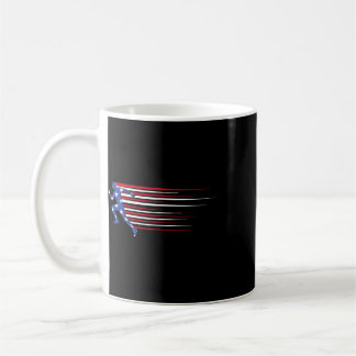 ‚merica Gorilla Flag Sungles Lustig Patriotisch  Kaffeetasse