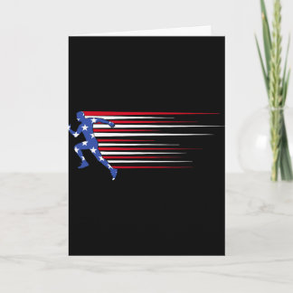 ‚merica Gorilla Flag Sungles Lustig Patriotisch  Karte