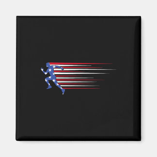 ‘merica Gorilla-Flagge Sungles Lustig Patriotisch  Magnet