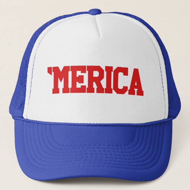 'MERICA HÜTE TRUCKERKAPPE (Vorderseite)